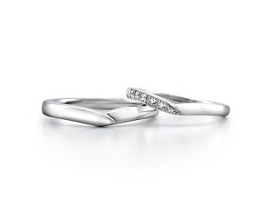 結婚指輪ロイヤルアッシャーダイアモンド