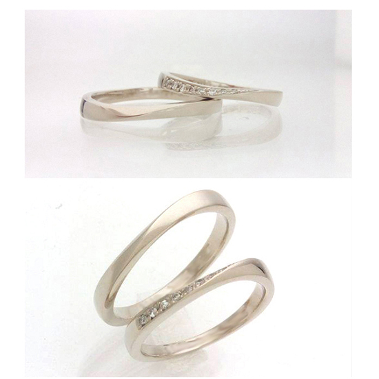 結婚指輪　プルーヴE　シャンパンゴールド　K10　3万円台